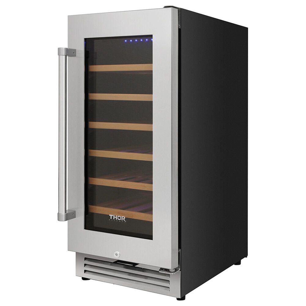 Thor Kitchen 15&quot; Single Zone Wine Cooler in Stainless Steel, , large