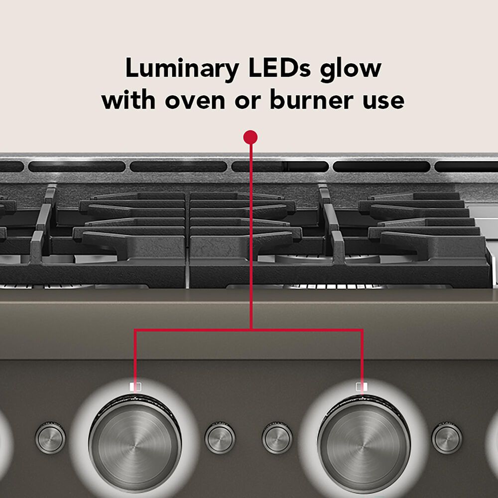 Whirlpool 6.3 Cu. Ft. Freestanding Gas Range with 6 Sealed Burners in Black Ore, , large