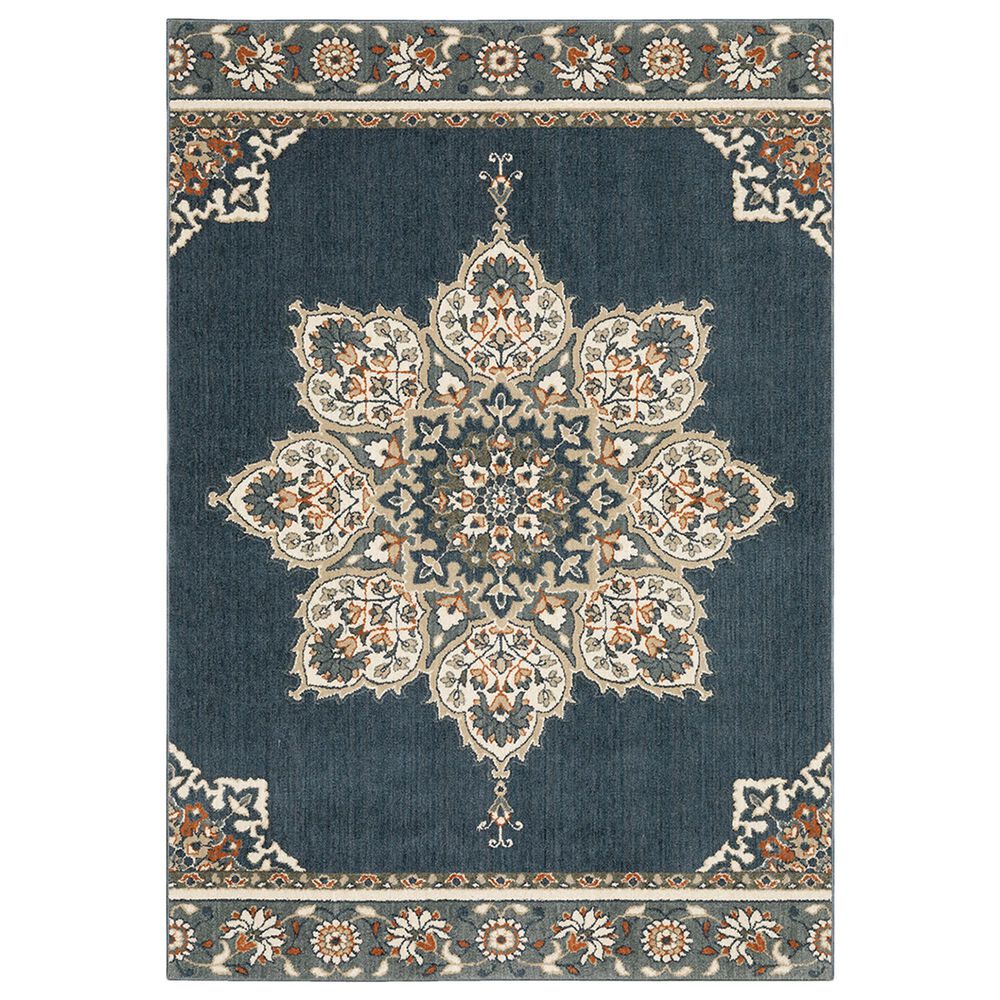 Oriental Weavers Fiona Stamford 5570X 9"10" x 12"10" Blue Area Rug, , large