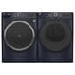 GE Appliances 7.8 Cu. Ft. Smart Front Load Gas Dryer with Sanitize Cycle in Sapphire Blue, , large