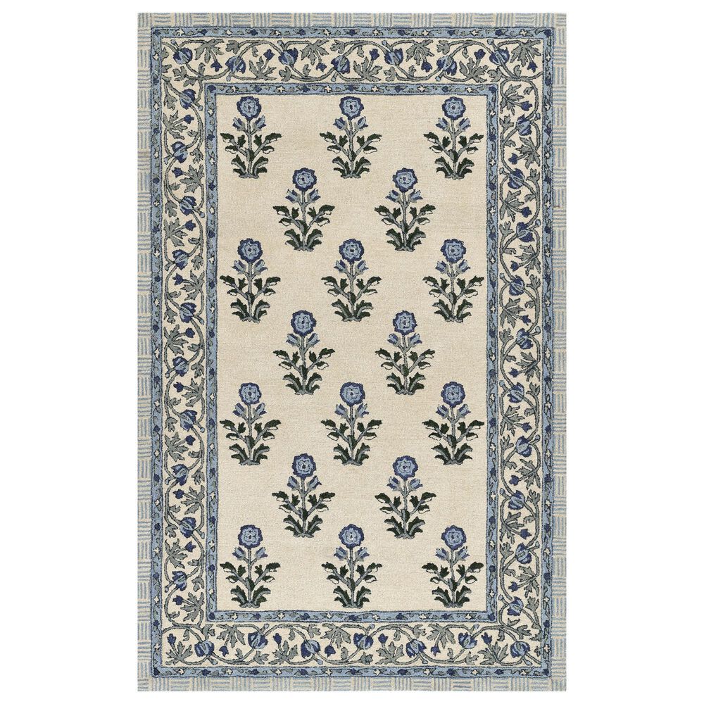 Momeni Cotswold COT-2 2" x 3" Blue Area Rug, , large