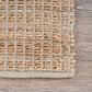 L&R Resources Natural Fiber Geometric 5" x 7"9" Gray Area Rug, , large