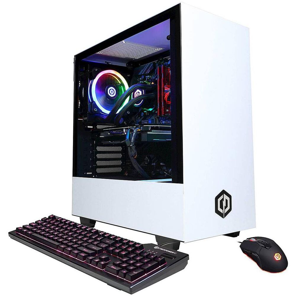 Likken accessoires En CyberpowerPC Gamer Supreme Gaming Desktop | Intel Core i7-12700KF - 32GB  Memory - NVIDIA GeForce RTX 3070 - 2TB HDD + 500GB SSD in White | NFM