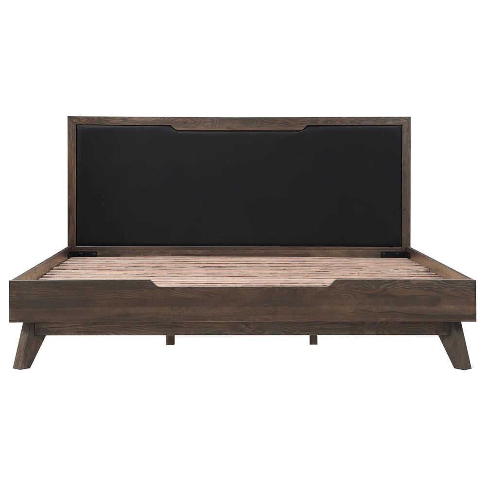 Blue River Astoria 4-Piece Queen Bed Set in Dark Brown, , large
