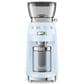 SMEG Conical Burr Coffee Grinder in Pastel Blue, , large