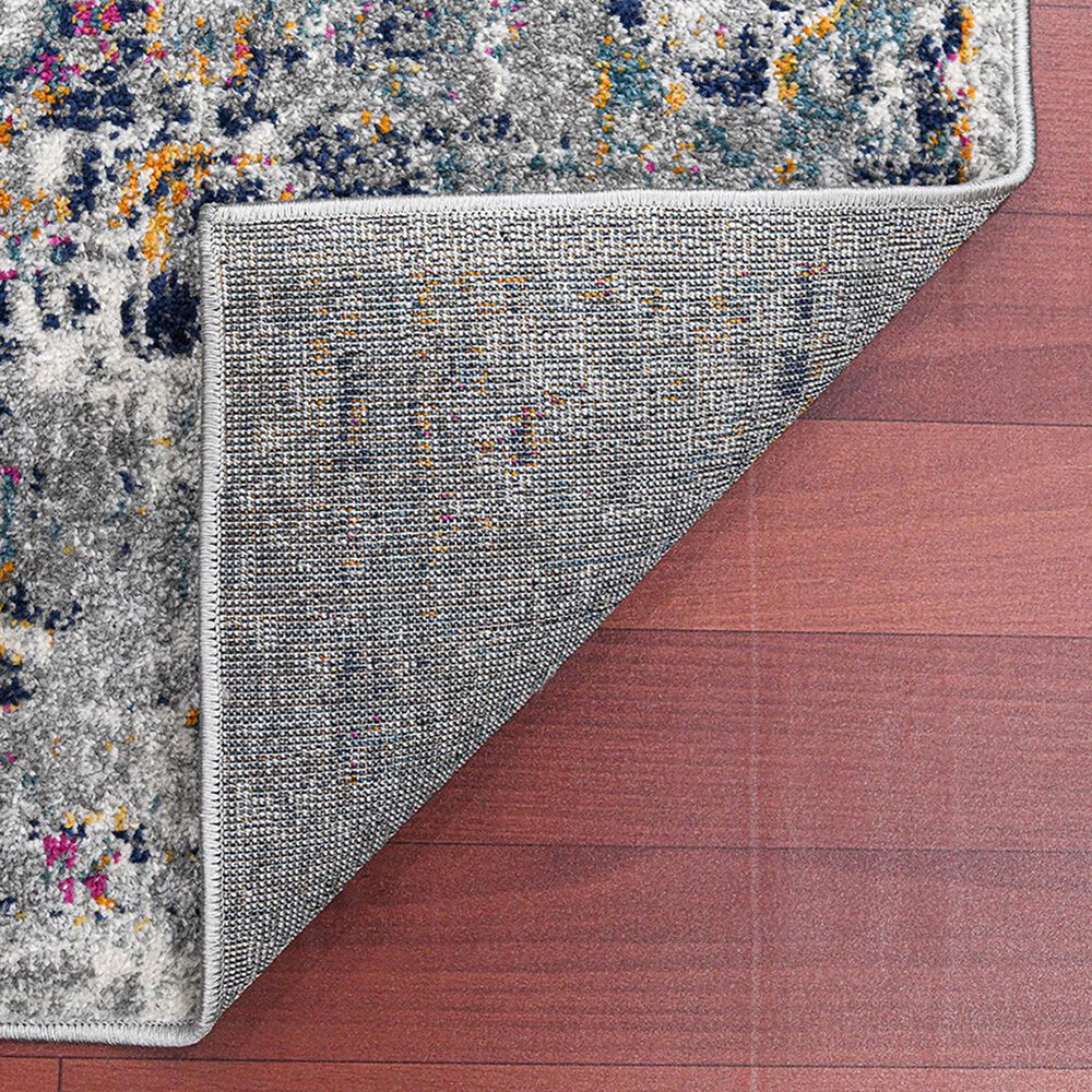 Amer Rugs Montana 2&#39; x 3&#39; Gray and Blue Area Rug, , large