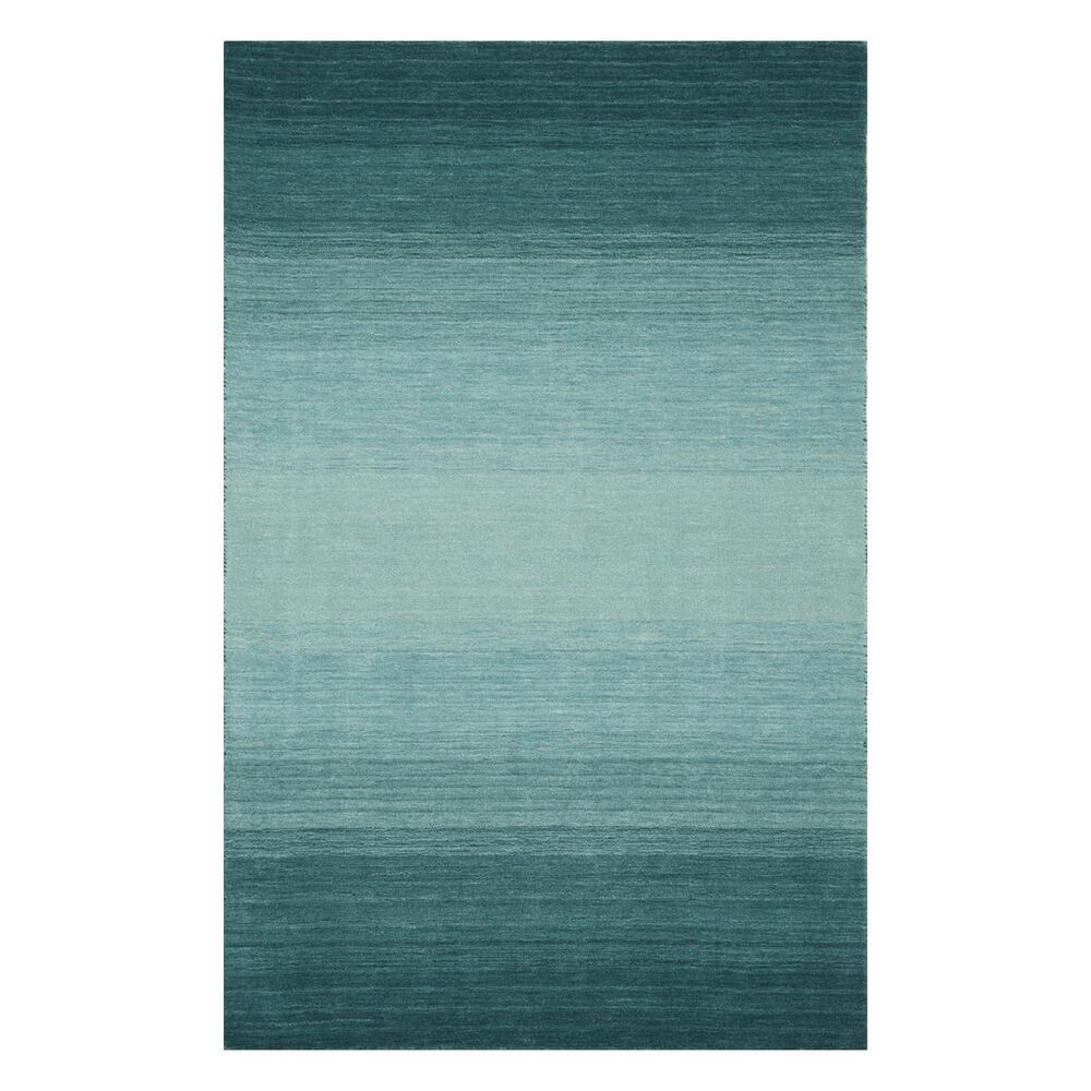Dalyn Rug Company Torino TI100 7'9" x 9'9" Teal Area Rug, , large