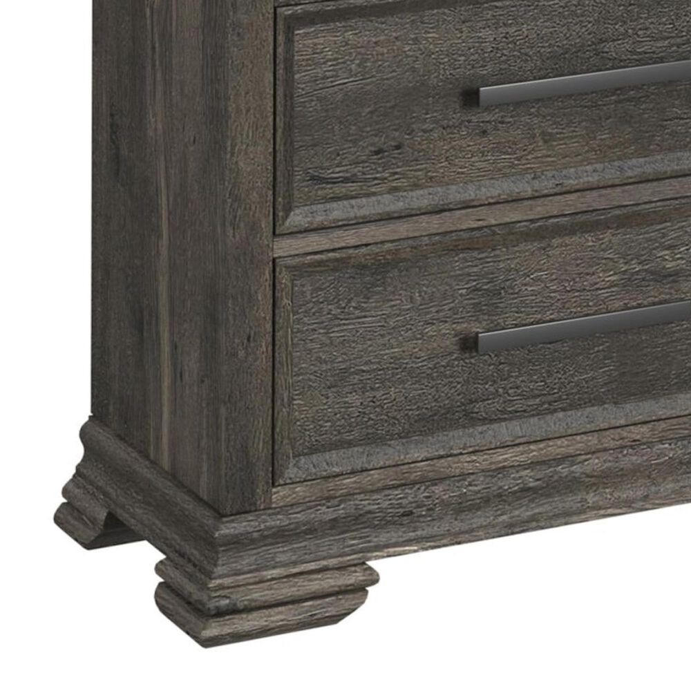 Mayberry Hill Park Ridge 5-Piece King Bedroom Set in Charcoal, , large