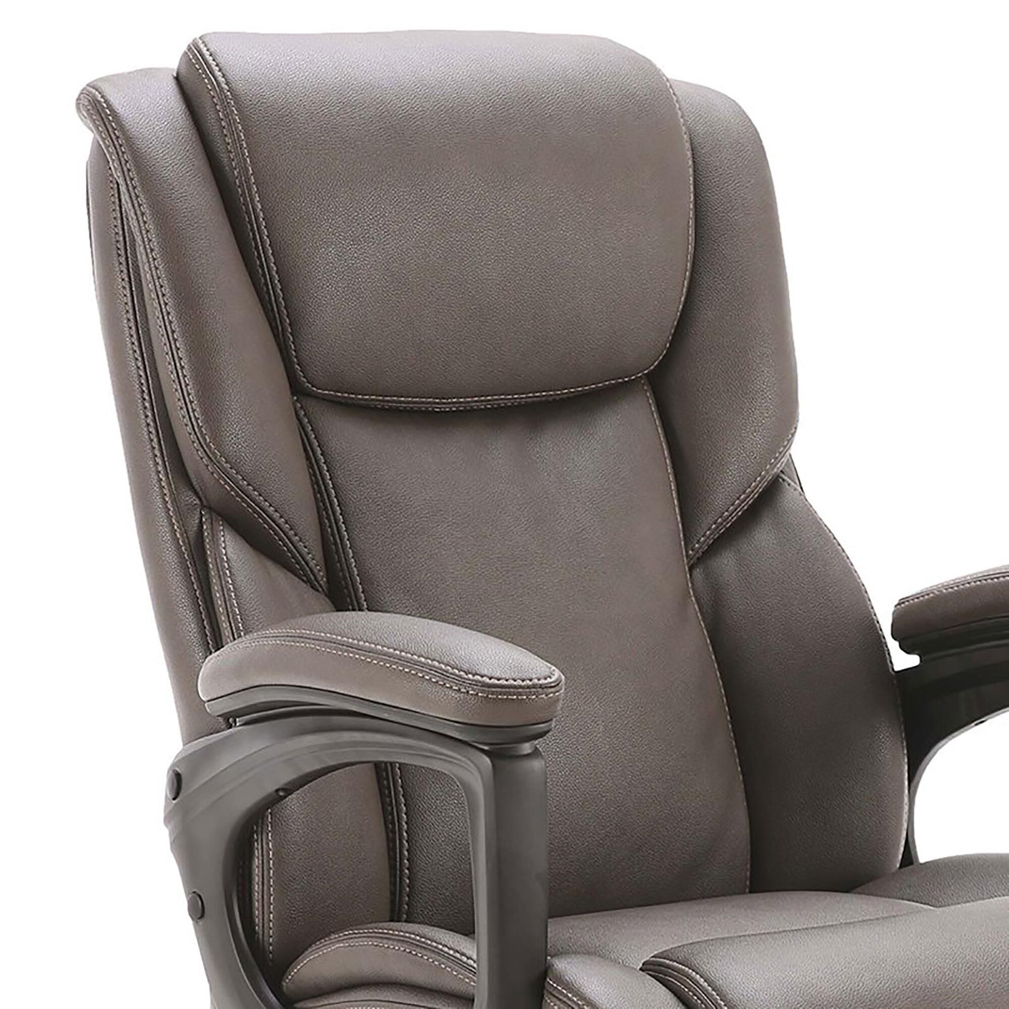 Simeon Collection Adjustable Desk Chair in Grand Slam Mocha