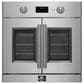 Forno Asti 30" Single Electric Wall Oven with French Door in Stainless Steel, , large