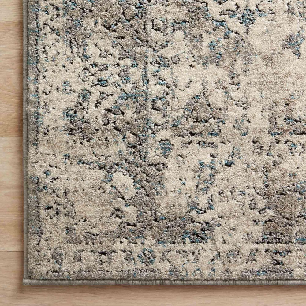 Loloi Millennium MV-05 2&#39;8&quot; x 7&#39;6&quot; Ivory and Grey Runner, , large