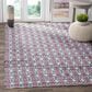 Safavieh Montauk 3" x 5" Coral and Multicolor Area Rug, , large
