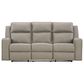 Ashley Lavenhorne Power Reclining Sofa and Recliner Set in Pebble, , large