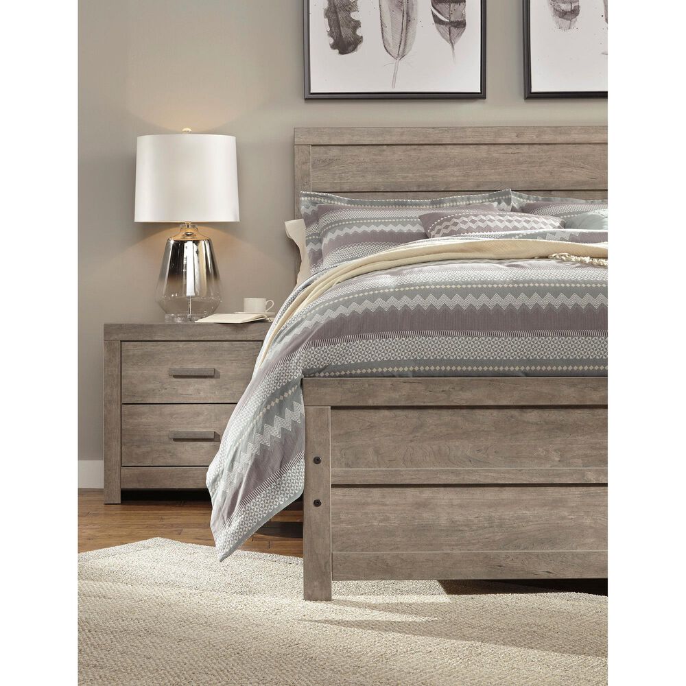 Signature Design by Ashley Culverbach 4 Piece King Bedroom Set in Driftwood Gray, , large