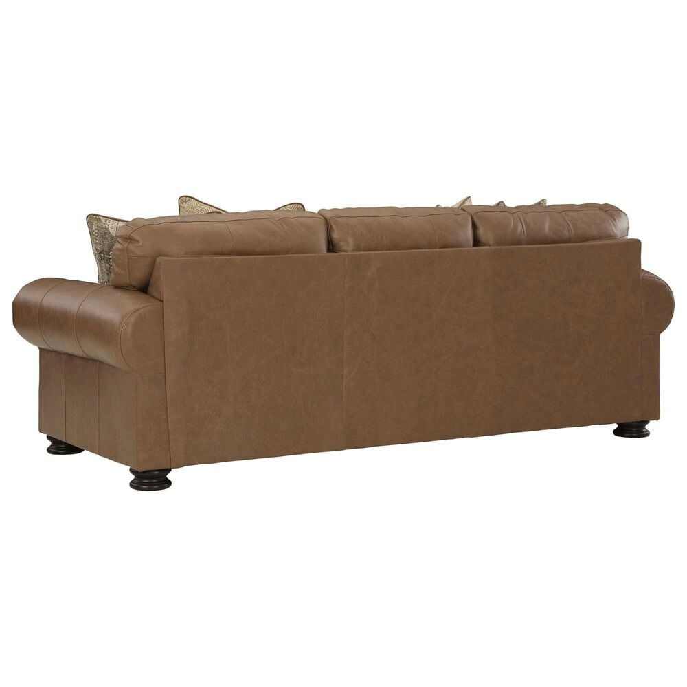 Ashley Carianna Stationary Sofa in Caramel, , large