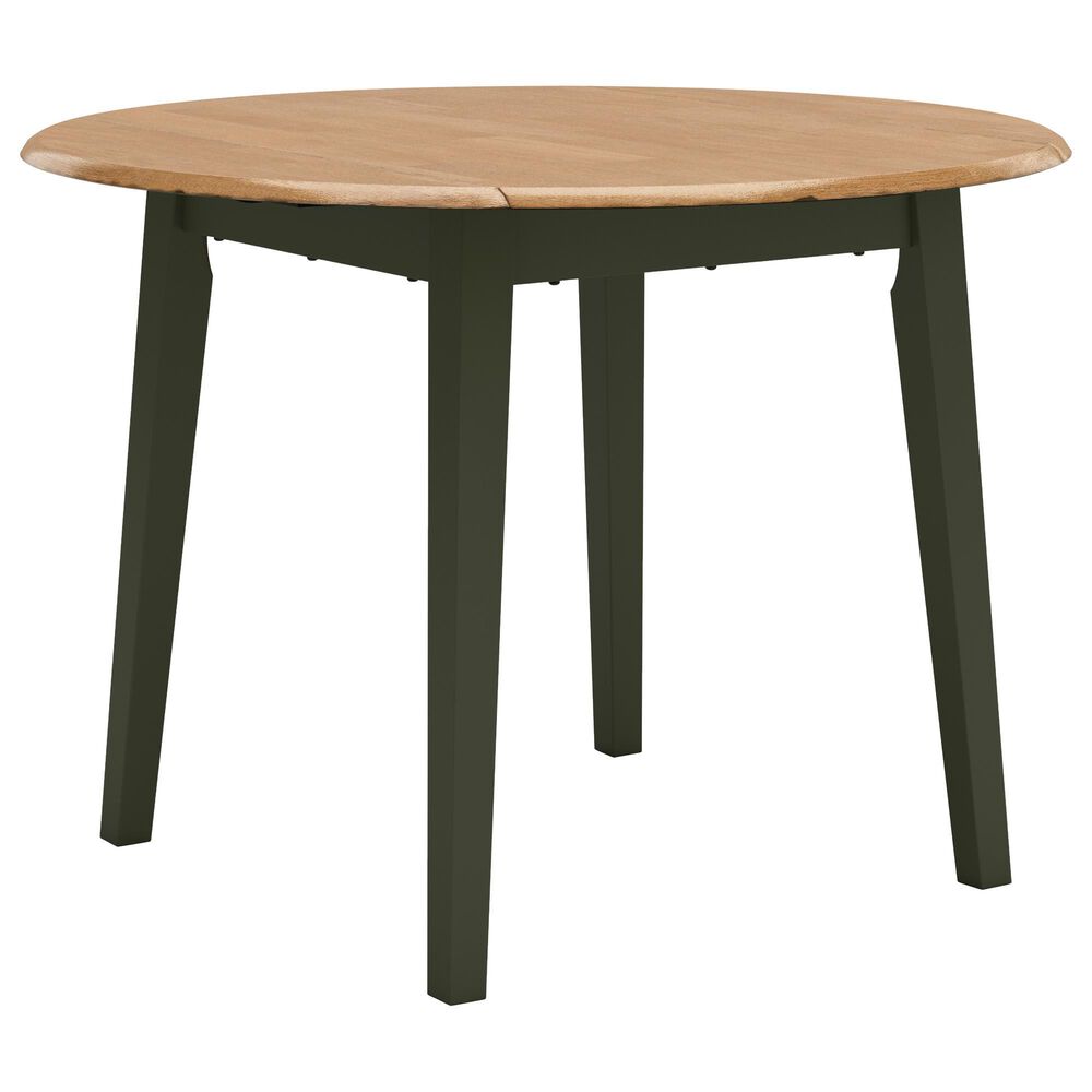 Ashley Gesthaven Dining Table in Natural and Green - Table Only, , large