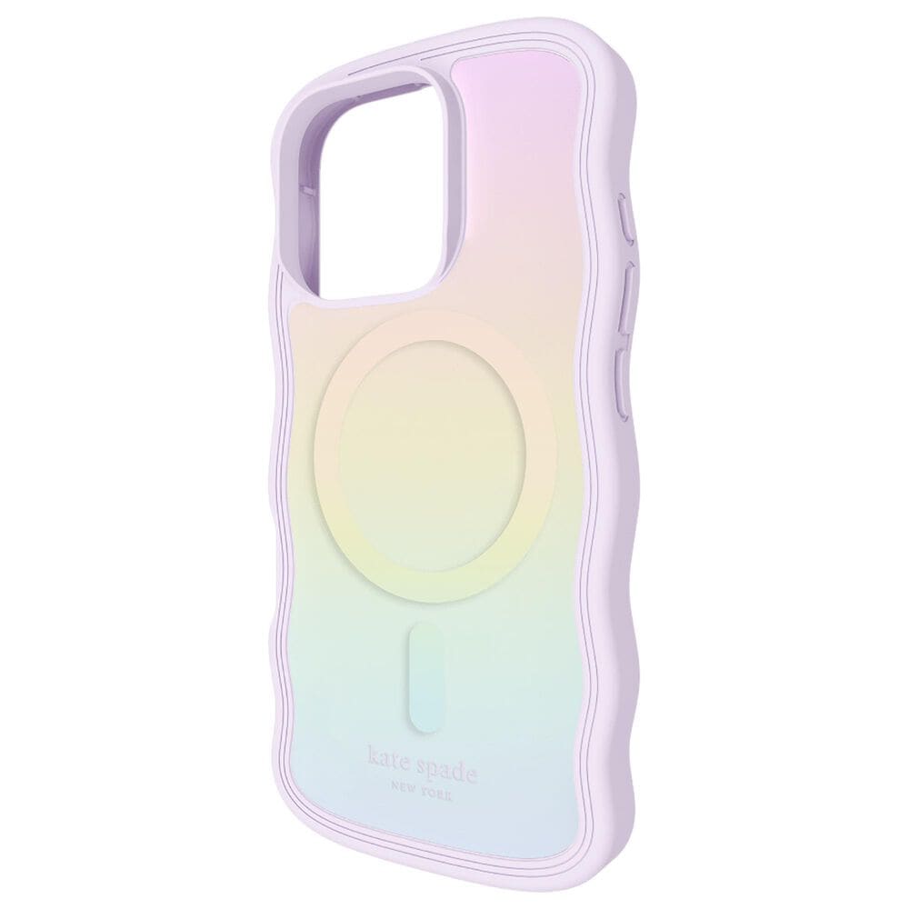 Kate Spade Wavy MagSafe Case for Apple iPhone 16 Pro in Opal Iridescent, , large
