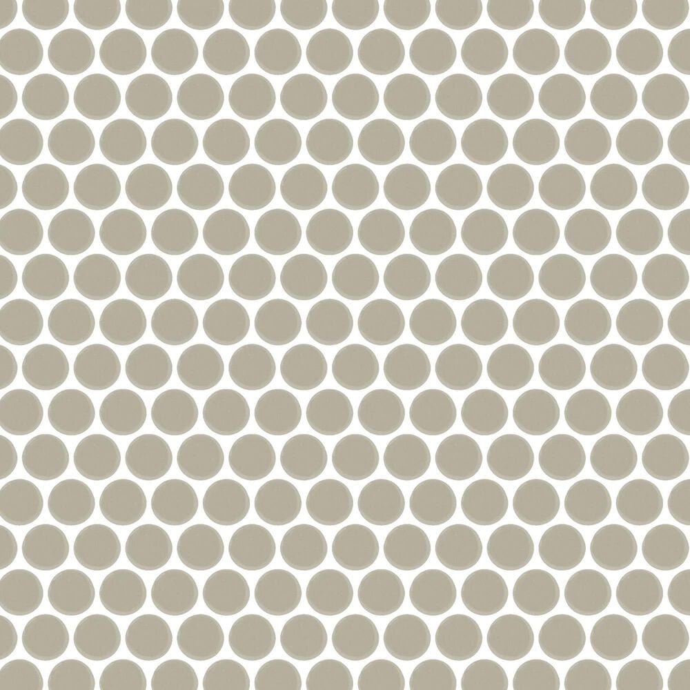 Dal-Tile Color Wheel Matte Architectural Gray 13&quot; x 11&quot; Ceramic Mosaic Sheet, , large