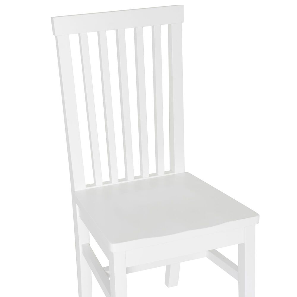 Linon Home Decor Percival Side Chair in White (Set of 2), , large