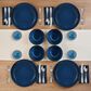 Lifetime Brands Lucy 12-Piece Dinnerware Set in Blue, , large