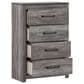 Ashley Bronyan 5-Piece Queen Bedroom Set in Dark Gray, , large