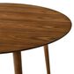 Blue River Arcadia and Juno 5-Piece 48" Dining Set with Blue Cushion in Walnut, , large