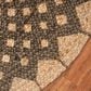 L&R Resources Synergy 6" Round Tan and Gray Area Rug, , large