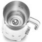 Smeg Retro Style Milk Frother in White and Stainless Steel, , large