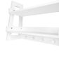 RiverRidge Home Amery 2-Tier Ladder Wall Shelf in White, , large
