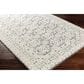 Surya Louvre Black, Ivory and Cream 10" x 14" Area Rug, , large