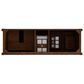 James Martin Kinnsden 72" Double Bathroom Vanity in Sable Oak with 3 cm Victorian Silver Silestone Top and Rectangular Sinks, , large