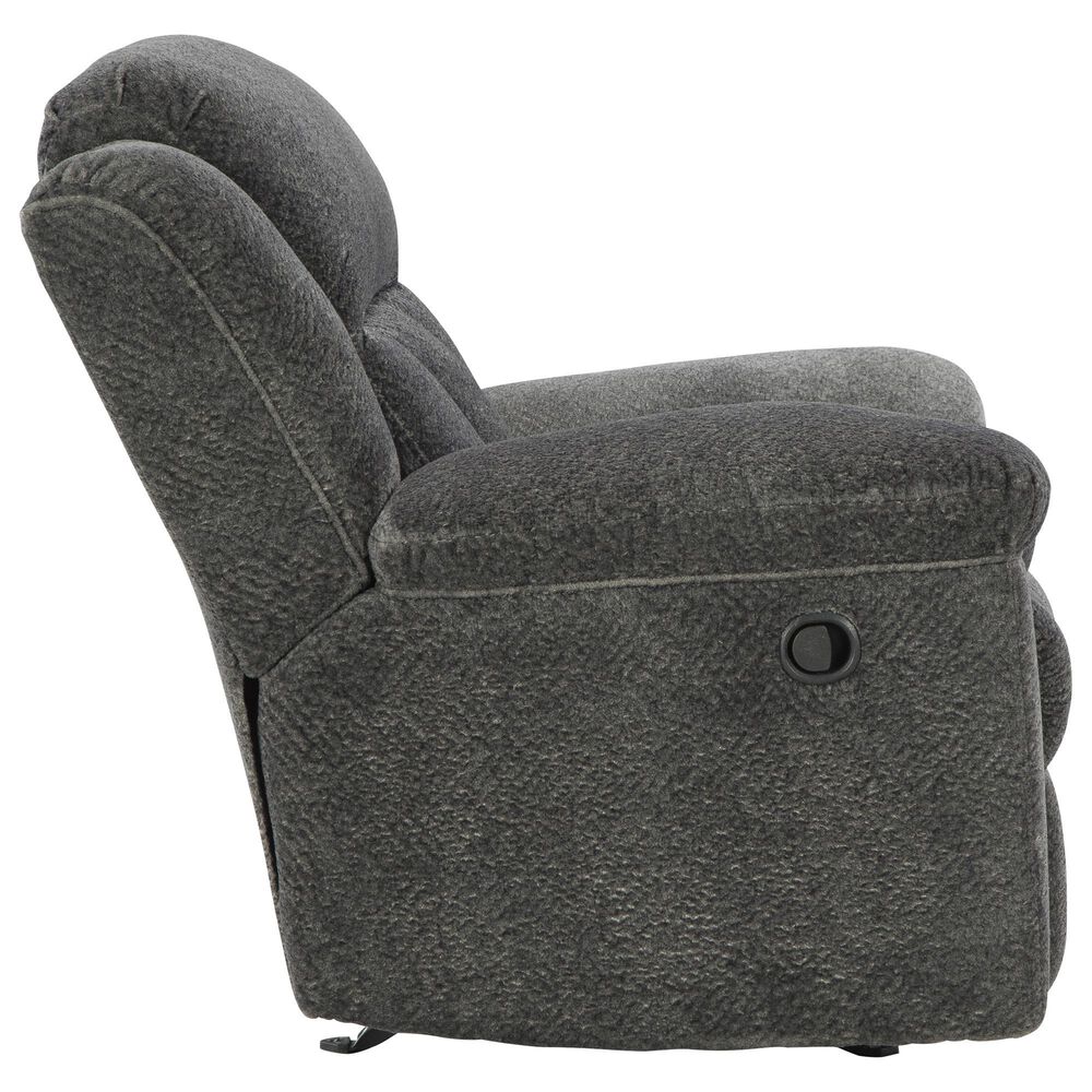 Ashley Frohn Manual Rocker Recliner in Graphite, , large