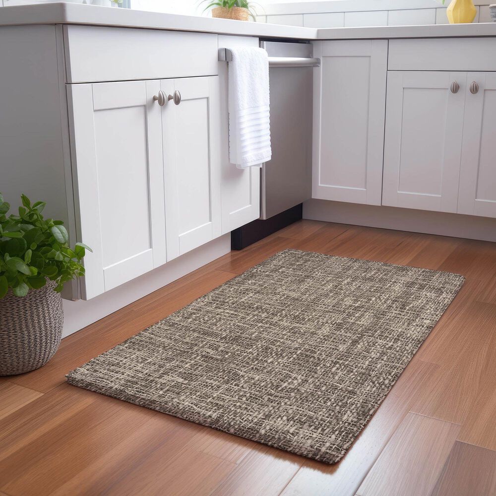 Dalyn Rug Company Voyage VY1 Mocha 2'6" x 3'10" Area Rug, , large