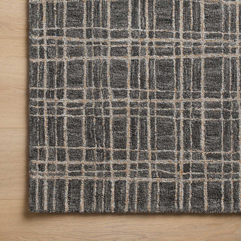 Chris Loves Julia x Loloi Polly 2&#39; x 5&#39; Graphite and Pebble Runner, , large