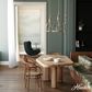 Hunter Van Nuys 16" 1-Light Pendant in Alturas Gold, , large