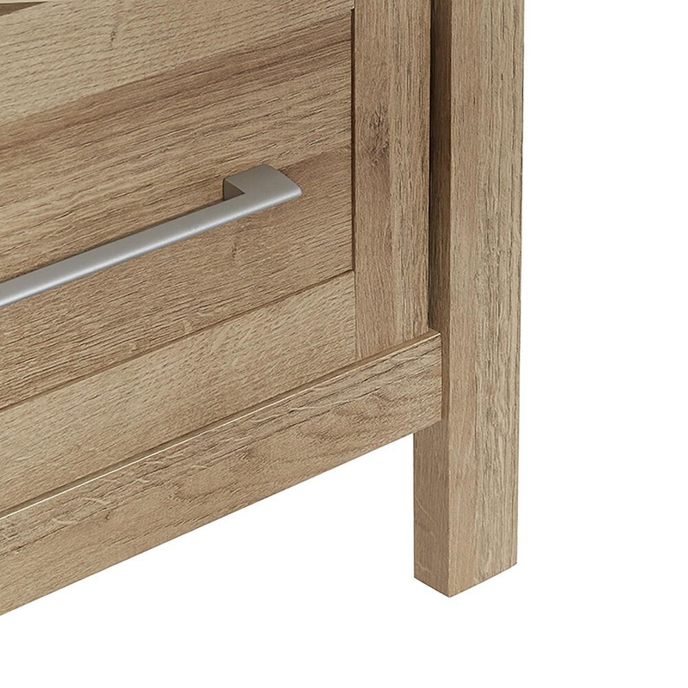 Valor Living Stonebrook 1-Drawer Nightstand with 2 USB Ports in Canyon Oak, , large