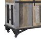 Fallridge Loft Kitchen Island in Gray and Brown, , large