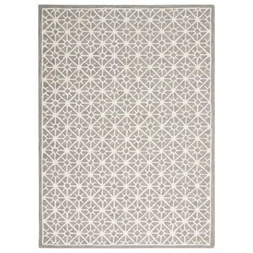 57 Grand by Nicole Curtis Series 2 5"3" x 7"3" Grey Area Rug, , large