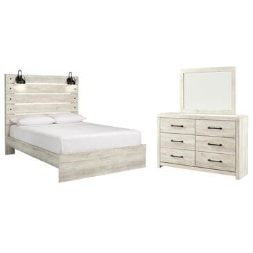 Ashley Cambeck 3 Piece Queen Bedroom Set in Whitewash, , large