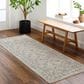 Surya Dresden Taupe, Off-White, Dusty Sage, Light Gray, Deep Teal, Olive and Mustard 2"7" x 10" Runner, , large