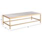 Safavieh Ida Coffee Table in White, , large