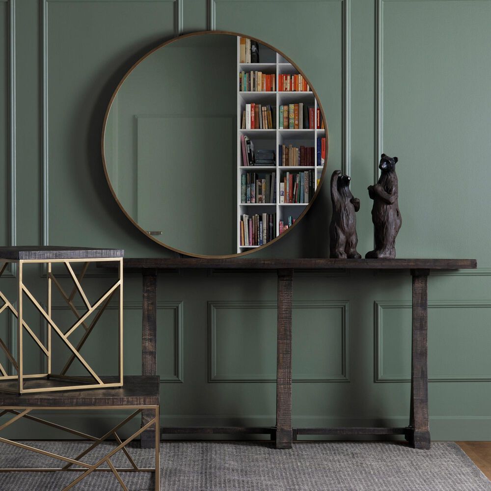 Crestview Collection Napa Accent Wall Mirror in Gold, , large