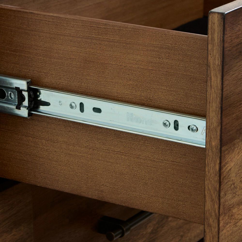 Ashley Kraeburn 2-Drawer Nightstand in Brown and Satin Black, , large