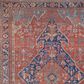 Feizy Rawlins 39HQF 2"7" x 8" Red and Navy Runner, , large