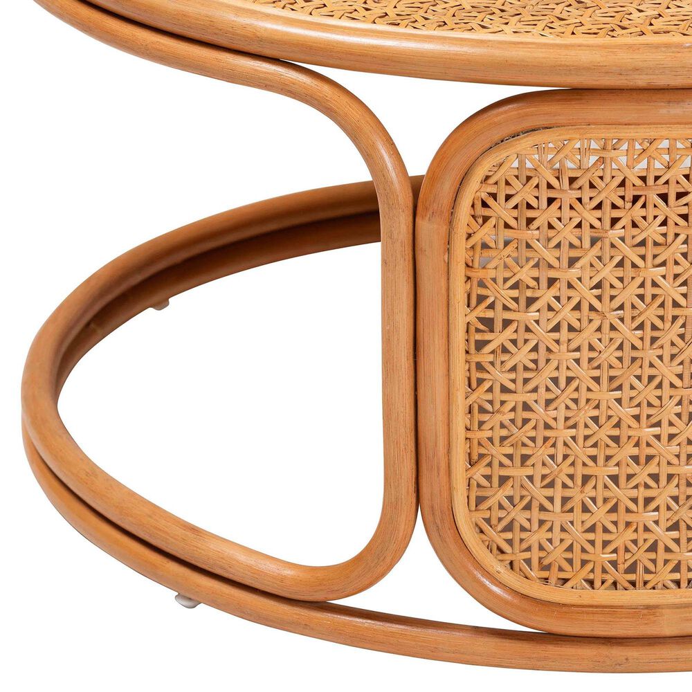 Baxton Studio Eldon Coffee Table in Light Honey, , large