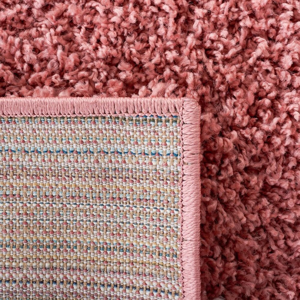Safavieh Venus Shag VNS604U 4&#39; x 6&#39; Pink and Ivory Area Rug, , large