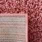 Safavieh Venus Shag VNS604U 4" x 6" Pink and Ivory Area Rug, , large
