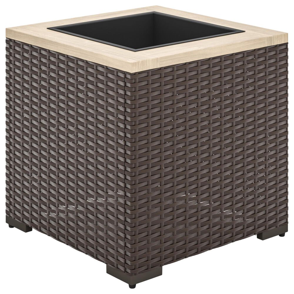 Homestyles Palm Springs Patio Planter in Brown, , large