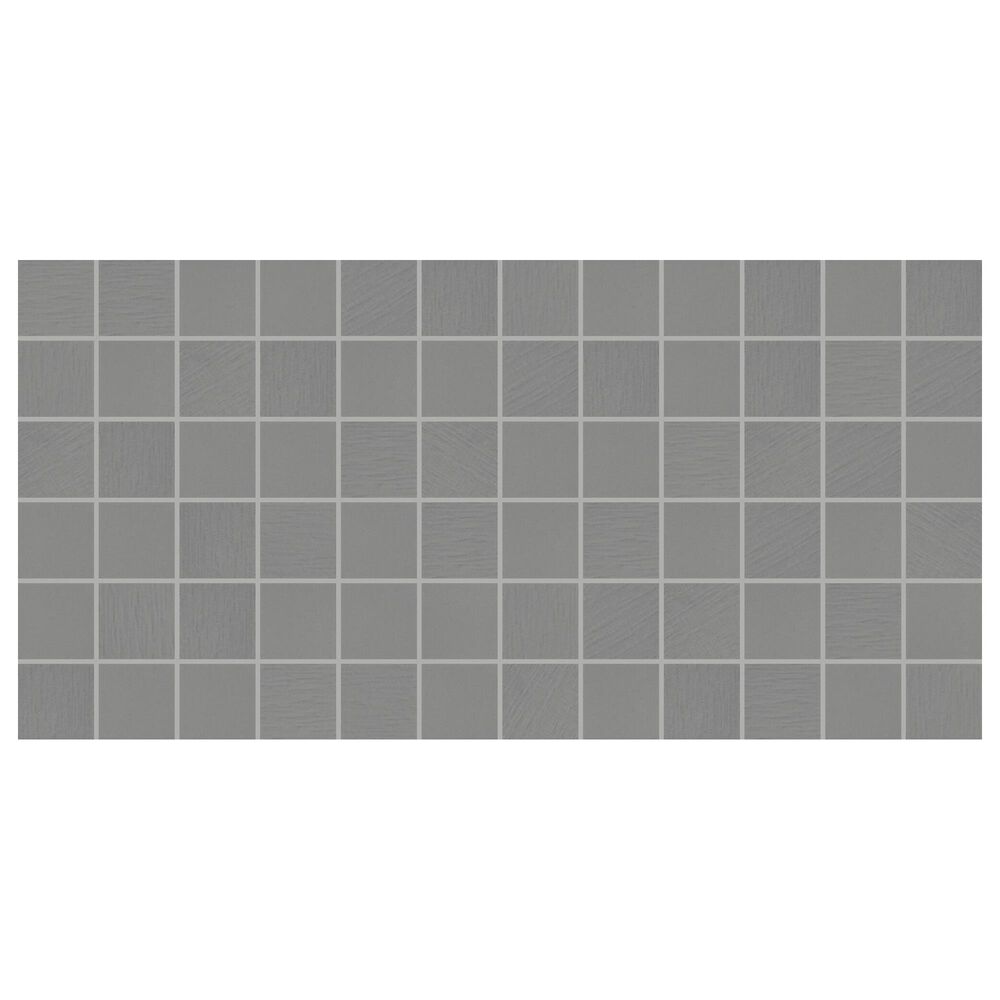 Dal-Tile Keystone Suede Gray 2" x 2" Square on 12" x 24" Ceramic Mosaic Sheet, , large