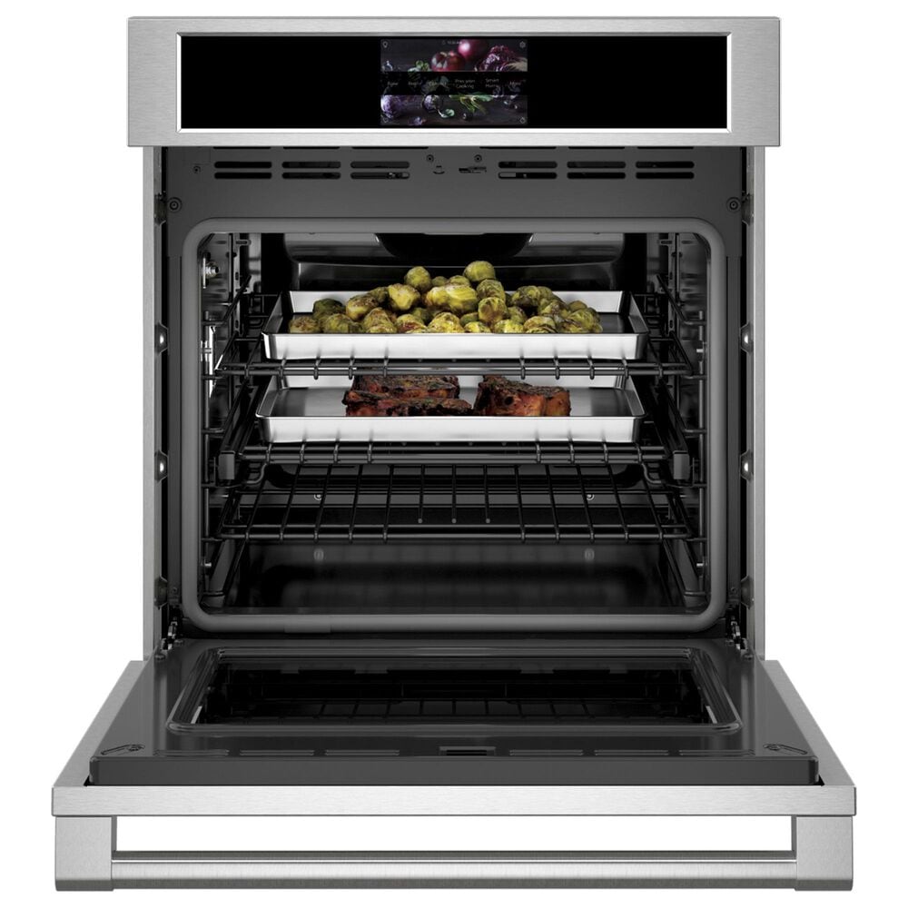 Monogram 27&quot; Smart Electric Convection Single Wall Oven Statement Collection - Stainless Steel, , large